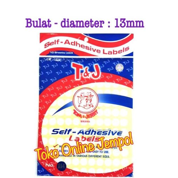 

BULAT 13mm no.114 Label Tom and Jerry stiker Jerry sticker ATK1335TJ