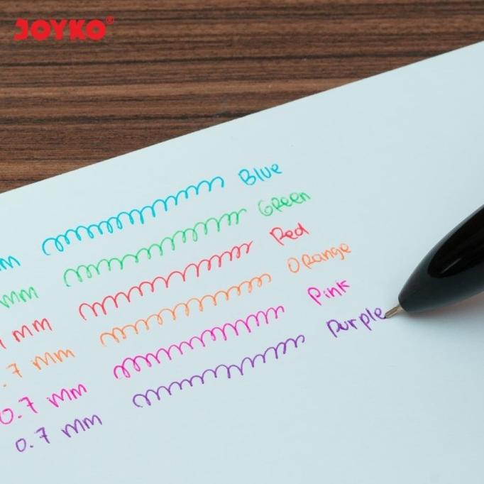 

Pulpen 6 in 1 Joyko 0.7mm Pen Balpoin SITO BP-236 Ball Pen ATK1351DL