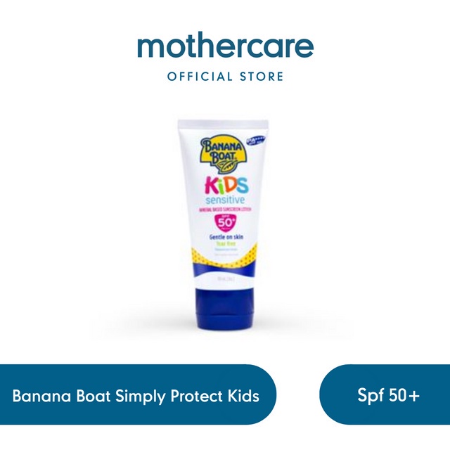 Banana Boat Simply Protect Kids - Sunblock Anak (Mothercare Spf 50+)