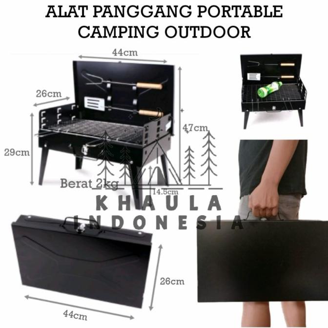 alat panggang griller bbq portable camping