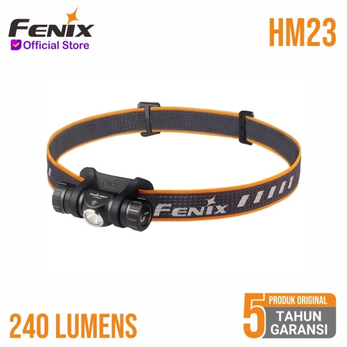Promo Fenix Hm23 Senter Kepala Headlamp Ultralight