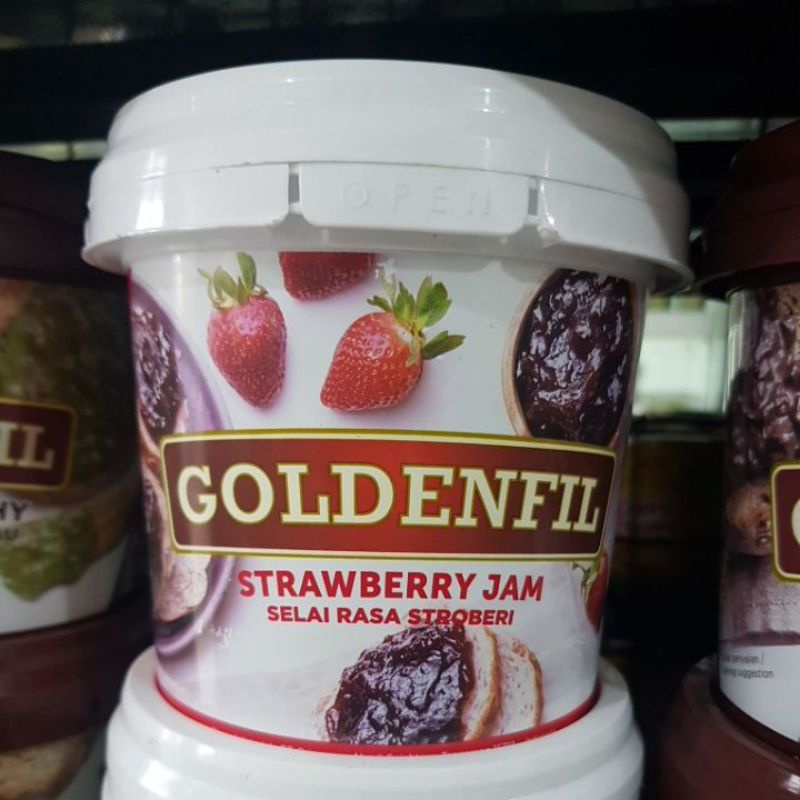 

Goldenfil Stawberry Jam (Selai Rasa Stawberry)/1Kg