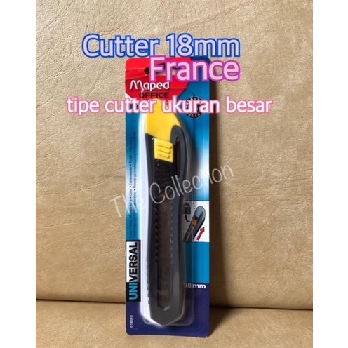 

ATK0418MP BESAR Cutter 18mm MAPED 018310 alat potong kertas pemotong
