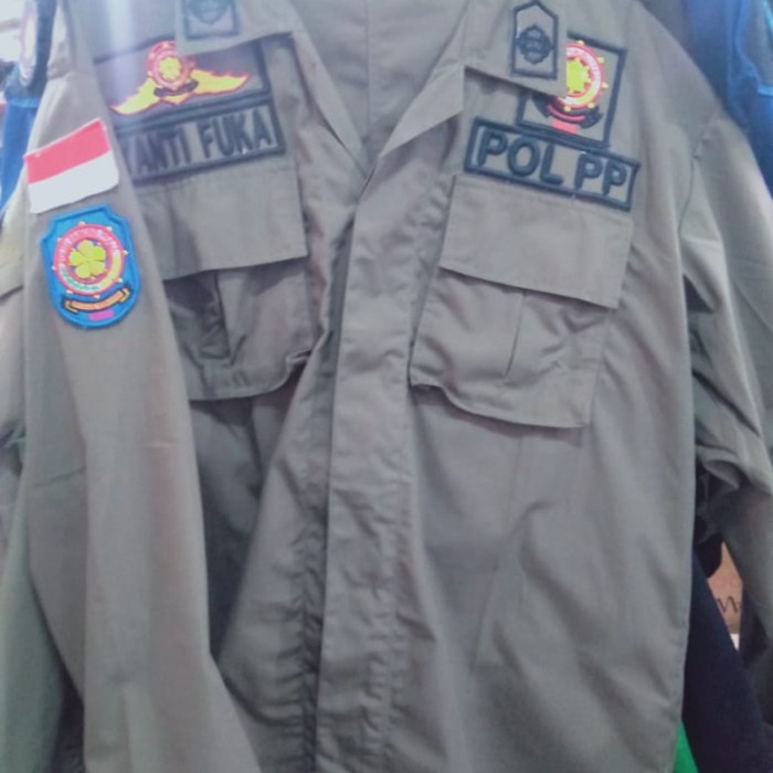 Seragam Pdl Satpol Pp Lengkap Bet Timbul