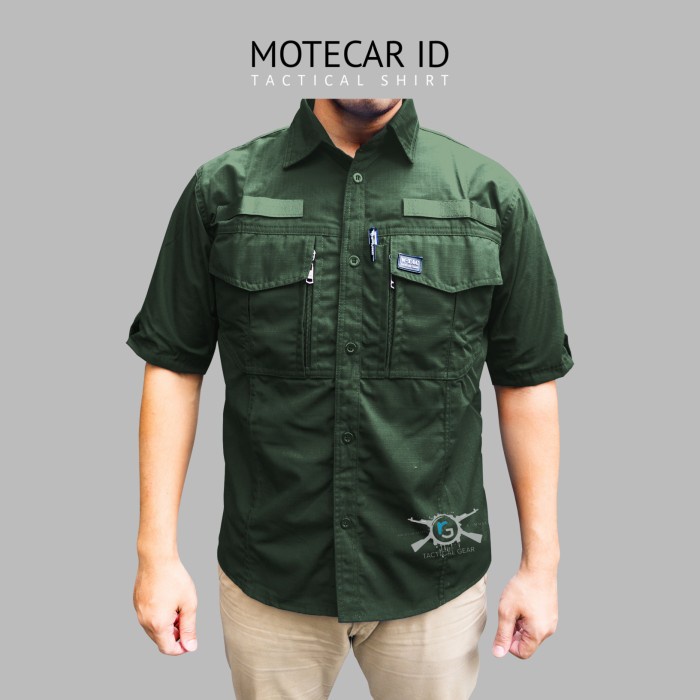 Kemeja W Tac Seragam Tactical Baju Pdh Kerja Lapangan Kantor Pria