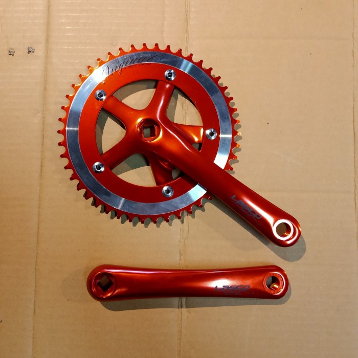 Promo Crank Gear Depan Sepeda Fixie Lasco 46T 165 Mm