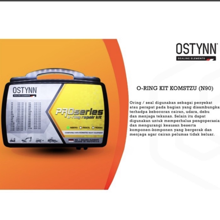 Oring Kit Komatsu NBR90 Oring Box Komatsu NBR90