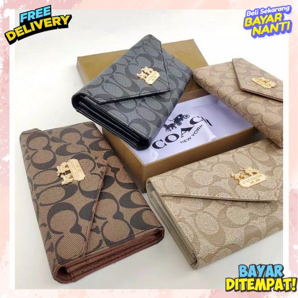 Dompet Murah Dan Trendy Terbaru Bahan Kulit Promo Bisa Cod Sompet Cewek Korea Modern Dompwt Multifun