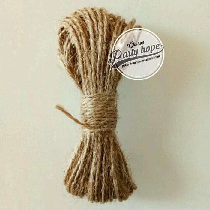 

Tali Rami / Hemp Rope / Tali Benang Goni Vintage / ECER Per Meter