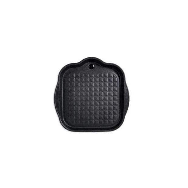 Krischef Plat Pemanggang Hitam Coating Anti Lengket Grill Pan Turtle