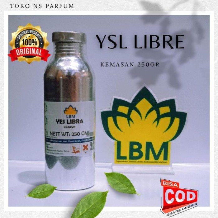 Bibit Parfum Lbm Ysl Libra/Libre Kemasan Segel 250Gr Segel