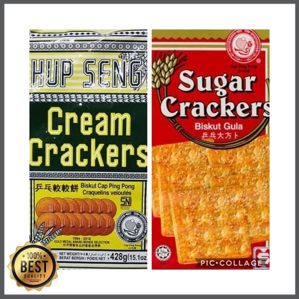 

Hup Seng Cream Crackers / Asin 330Gr