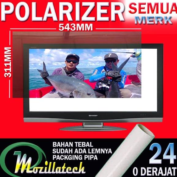 POLARIS POLARIZER TV LCD 24 INCH POLARIZER TV TOSHIBA REGZA - SAMSUNG - POLYTRON - SHARP AQUOS - CHANGHONG - PANASONIC POLARIZER 24 0 DERAJAT
