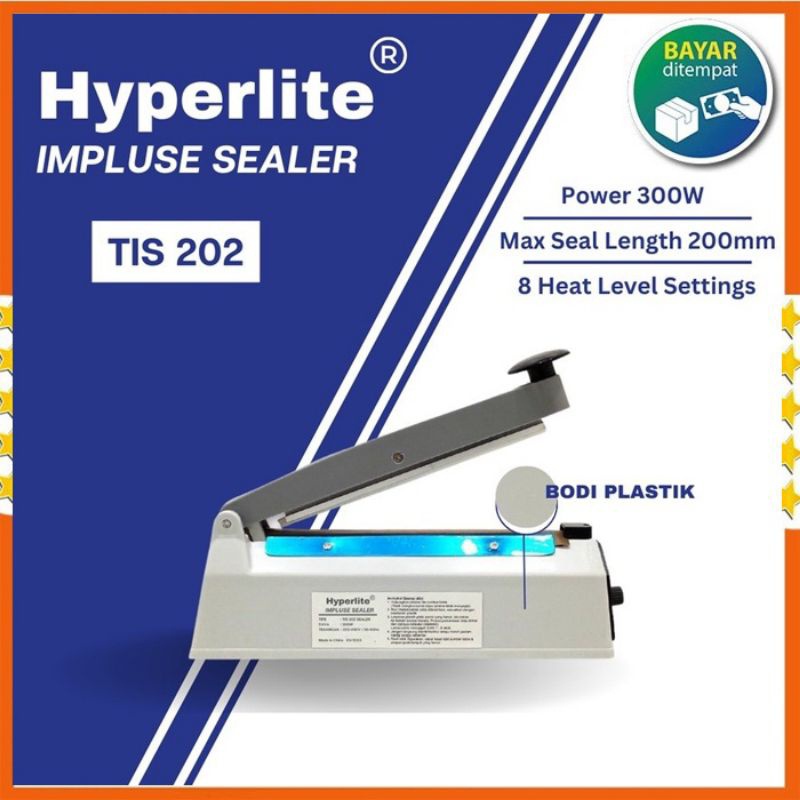 PRESS PLASTIK/IMPULSE SEALER PANJANG 20 CM