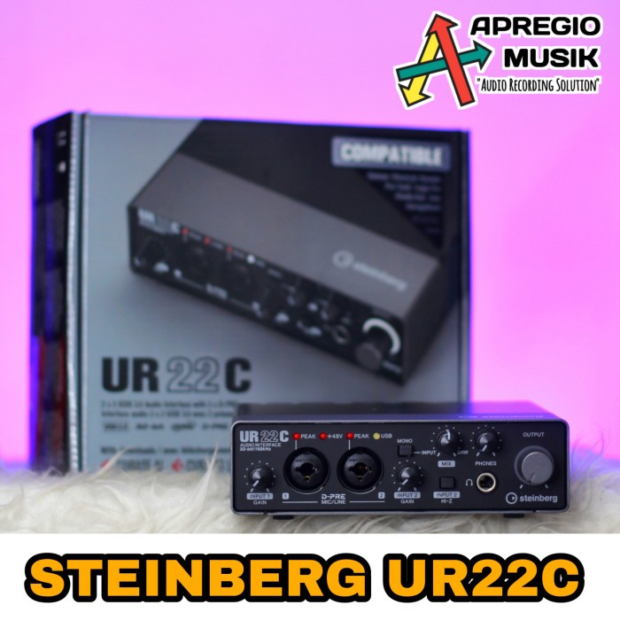 Steinberg UR22C UR 22 C UR22 C soundcard 32bit 192khz