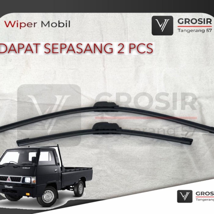 Wiper Colt L300 Frameless / Wiper Mobil Colt L300 2 Pcs Best