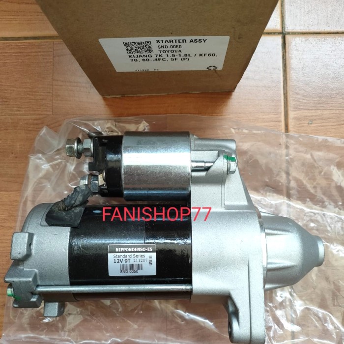 Starter Assy Kijang Kapsul 7K Kf60 Kf70 Stater Ecu Mobil Kijangkapsul Best