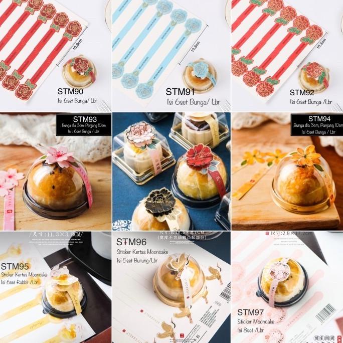 

Sticker 3D Mooncake Stm, Flower Tag Pengiriman Cepat