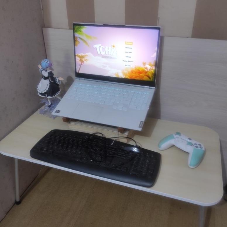 Promo Akhir Tahun Meja Lipat Laptop Panjang Tinggi 35Cm Murah