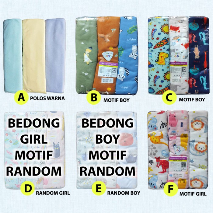 BEDONG LIBBY BABY WEAR BEDONG BAYI LIBBY BOY 3PCS