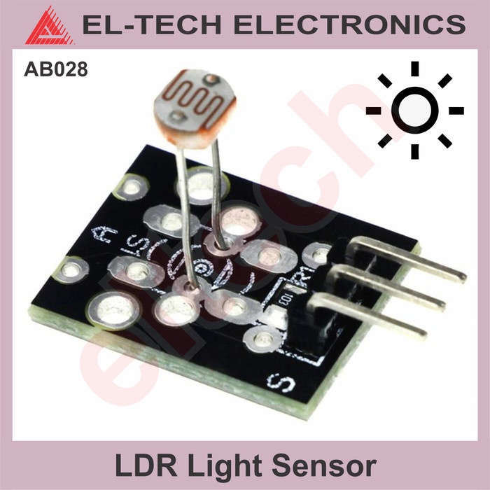 TERLARIS LDR Light Intensity UV Sensor Ultra Violet Matahari Cahaya Sinar Lampu