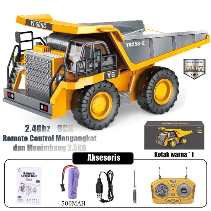 ✅COD Rc Dump Truck Yigong Terbaru