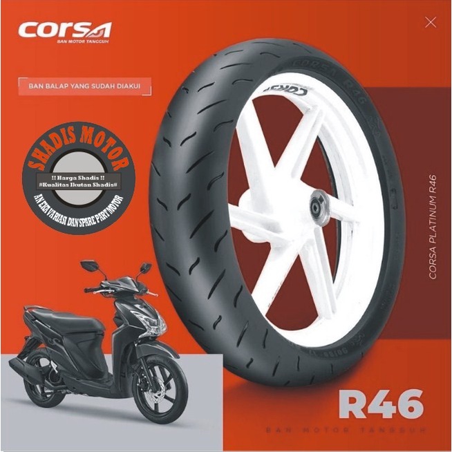 Ban Corsa Tubless R46 90.80 Ring 17 Best