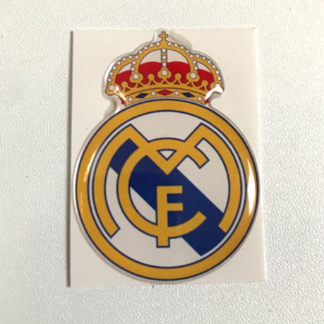 

Stiker Real Madrid Stiker Bola Emblem Timbul 3D Best