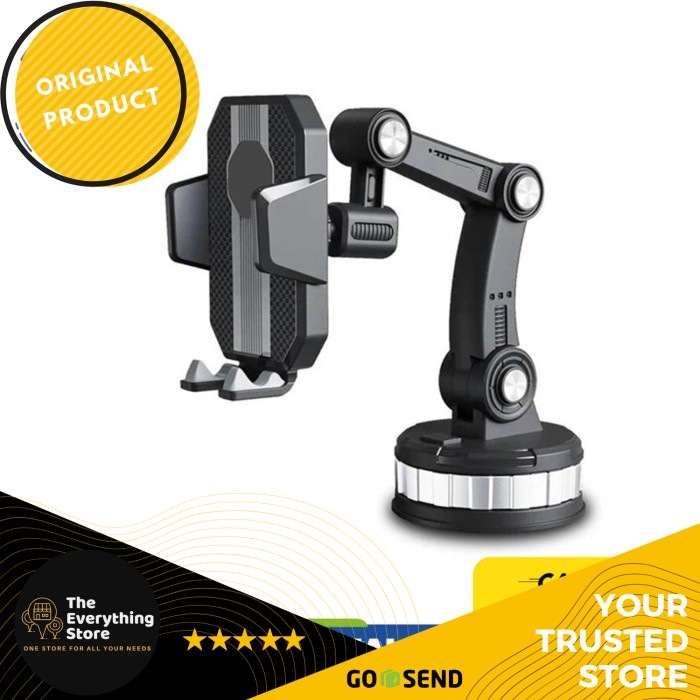 Xtra Suction Holder Hp Mobil Super Kuat Fleksibel Universal Original