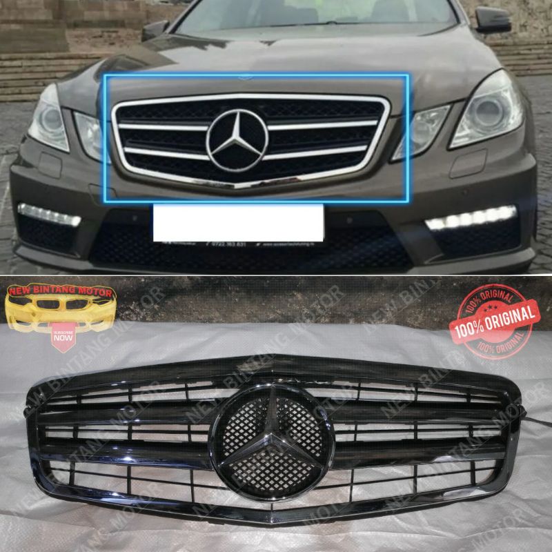 Grill mercedes E Class W212 AMG 2010 2013 original