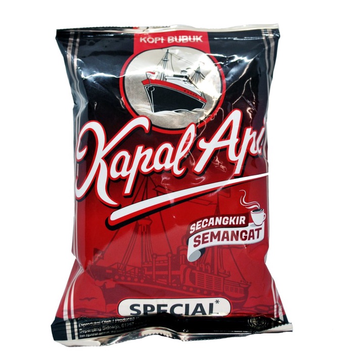 

Gratis Ongkir Kopi Hitam Bubuk Kapal Api Special Merah 165 Gr