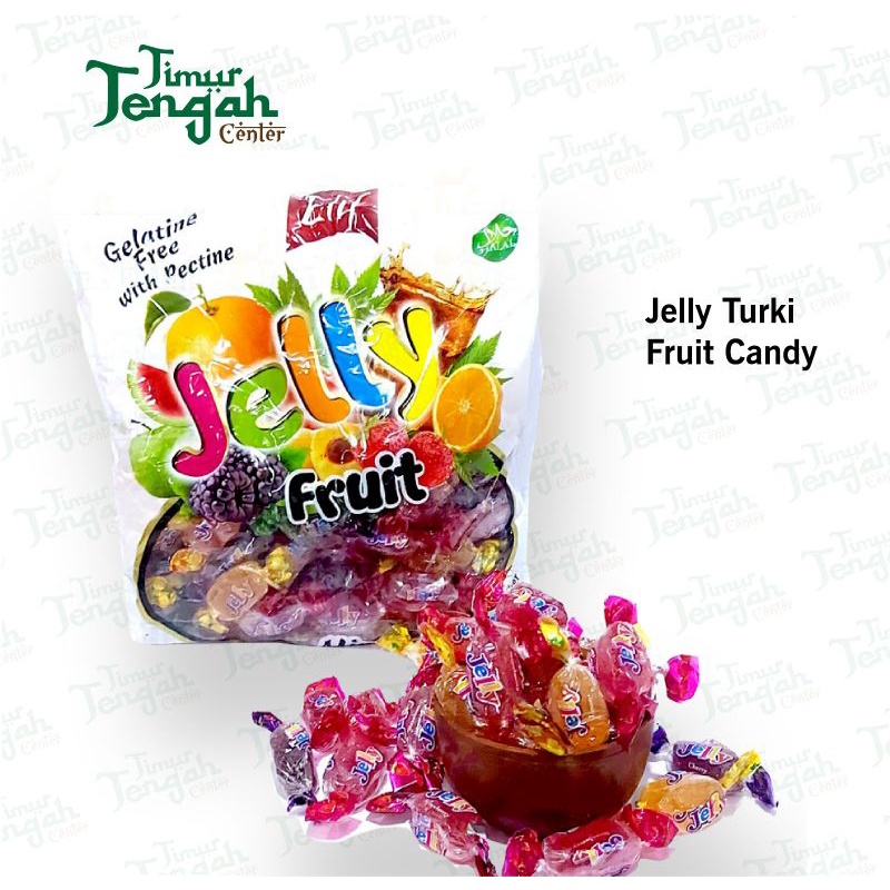 

Fruit Jelly Permen Turkey 1Kg Halal