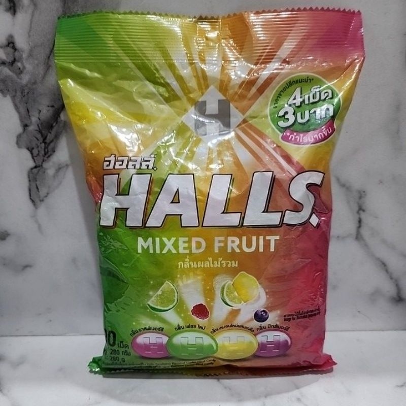 

Halls Xed Fruit Candy 280Gr