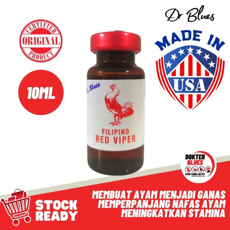 Ready RED VIPER Doping Ayam Petarung - Khusus Ayam Aduan - Doping Ayam Laga ( Resiko Musuh Mati )