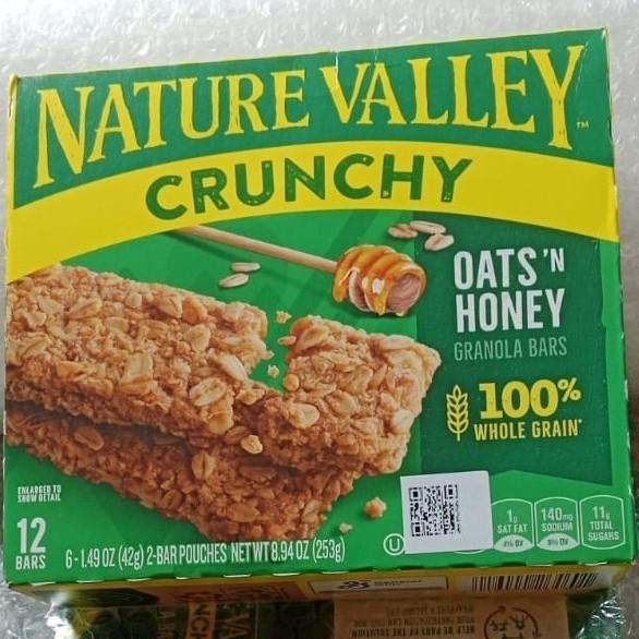 

Nature Valley Crunchy Granola Bar - Oats 'n Honey 253gr H32S