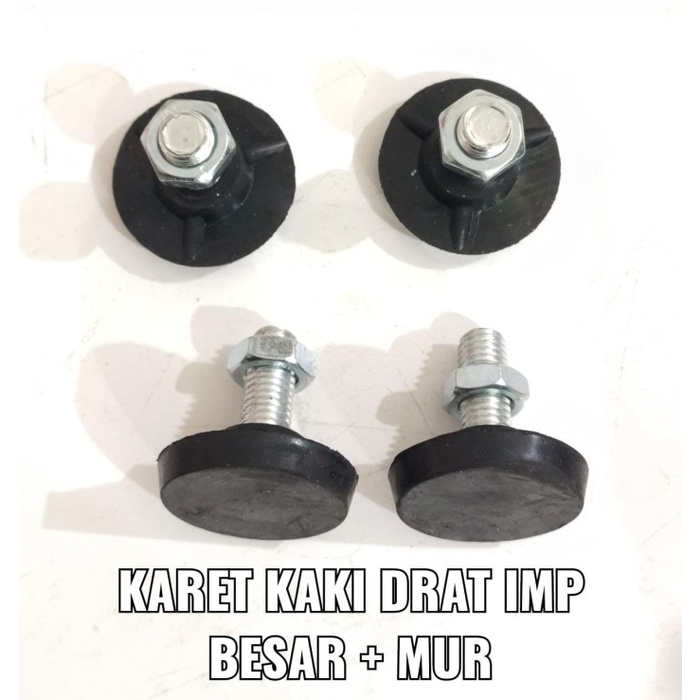 

Karet Meja Kaki Drat Import Besar + Mur