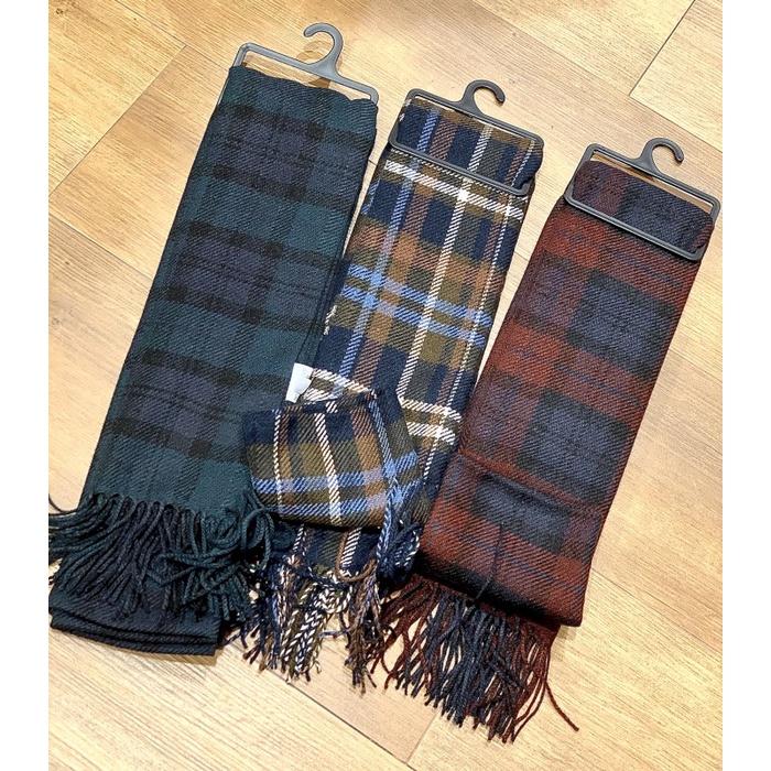 [Baru] Uniqlo Syal Heattech Syal Cube Penghangat Diskon