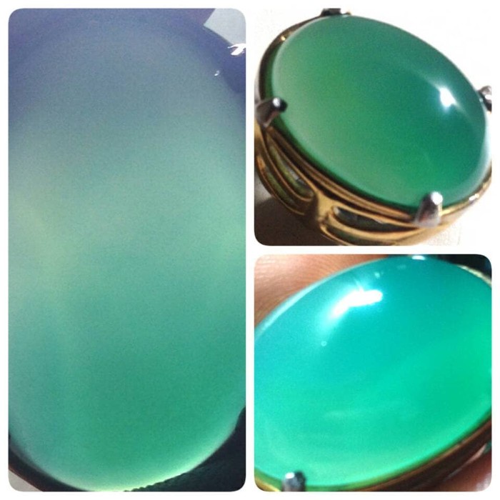 [Baru] Jumbo Natural Ijo Garut Green Chalcedony Original Asli Alam. Diskon