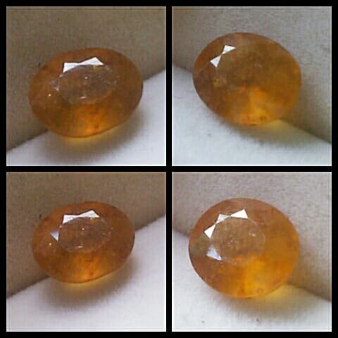 [Baru] Batu Permata Natural Yellow Sapphire Africa Asli Alam Bukan Sintetic. Terbaru