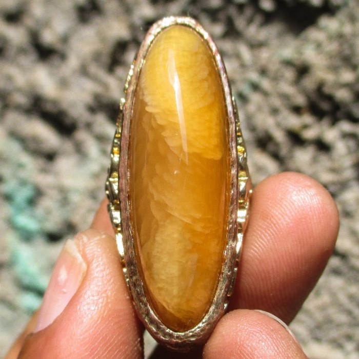 [Baru] Asli Batu Akik Pandan Nanas Kristal Warna Rata Mulus Cek Video Limited