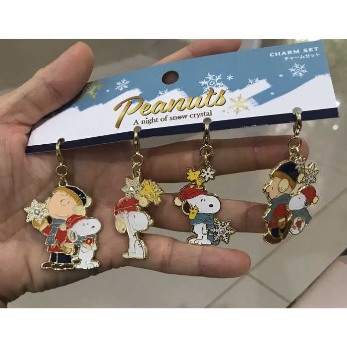 [Baru] Charm Set Snoopy Universal Studio Japan Berkualitas