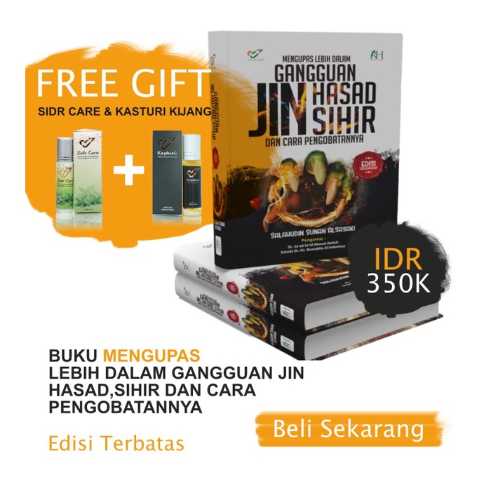 [COD] Promo Buku Mengupas Lebih Dalam Gangguan Jin  Sihir Terbaru