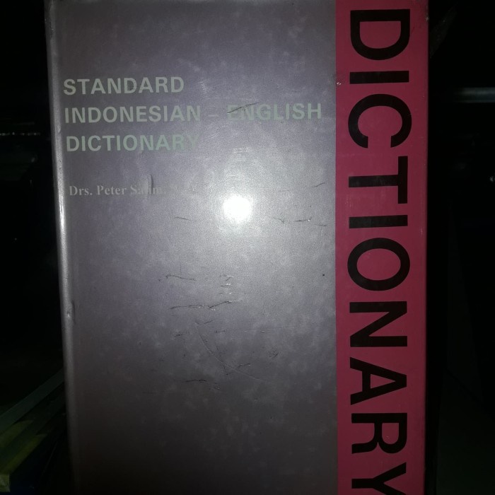 [COD] Kamus Standard Indonesian-English Dictionary By Drs. Peter Salim Berkualitas