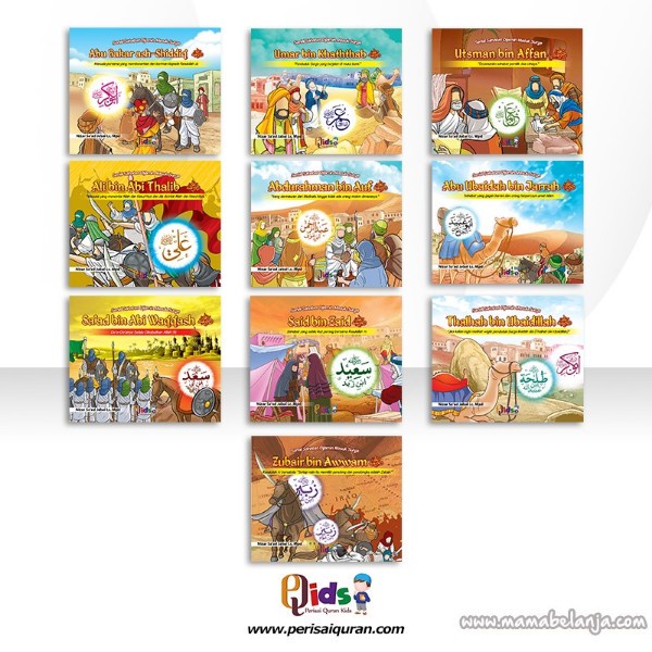 

Jual!! BPQ1900 1 Paket Buku Anak Sunnah Serial Sahabat Dijamin Masuk Surga