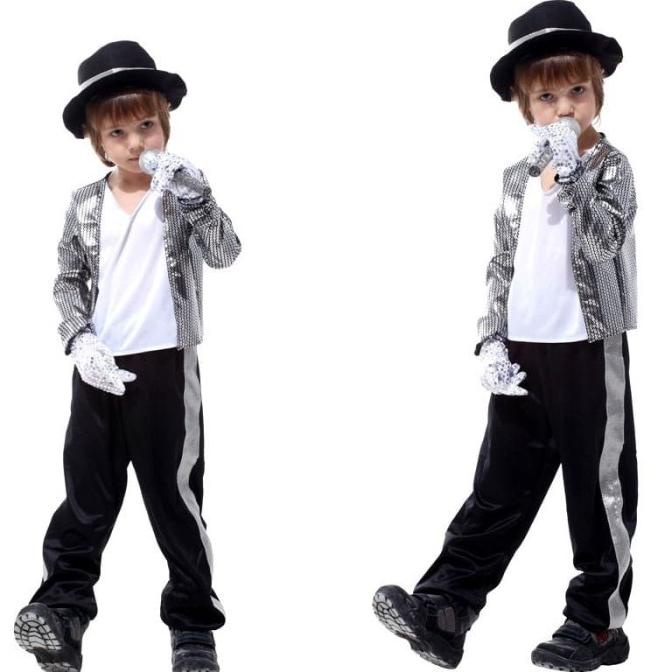 Singer Costume Michael Jackson Kostum Profesi Penyanyi Occupation Day Berkualitas