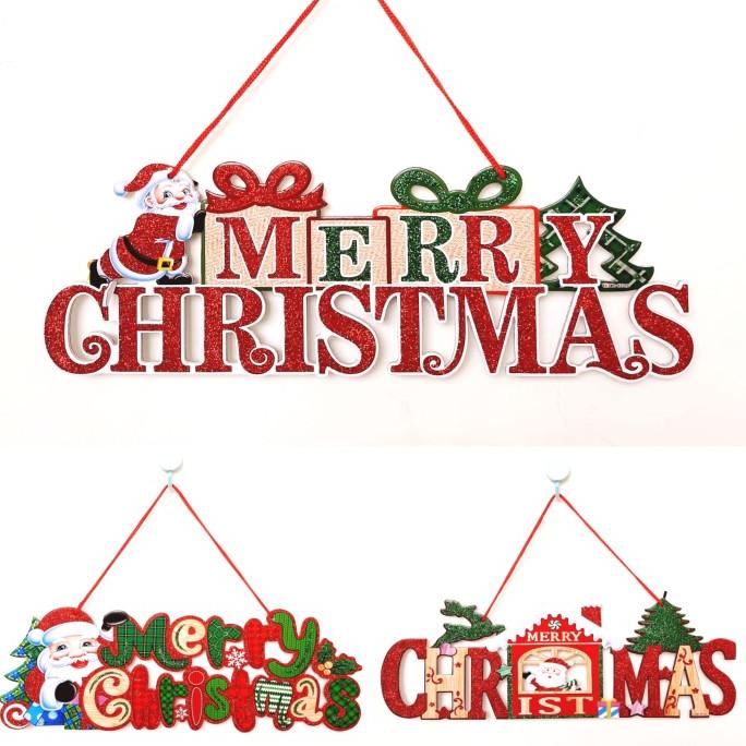 

Dekorasi Garland Merry Christmas Hiasan Dinding Natal Hiasan Gereja Terbaik