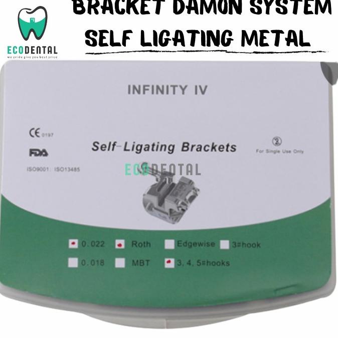 Bracket Damon System Self Ligating Behel Damon