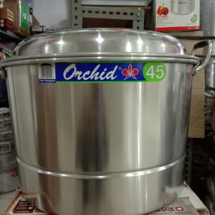 [Ori] Panci Langseng Orchid 45Cm  Dandang Orchid 45 Cm  Panci Serbaguna 45 Terbaru