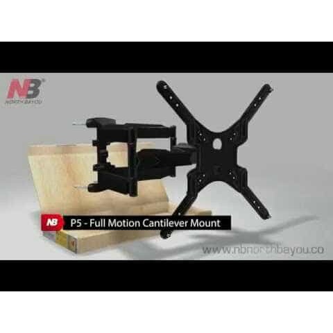 [Ori] Bracket Tv Nb P5 Led Uhd 43 49 50 55 60 Inch Bisa Tengok Kanan Kiri Diskon