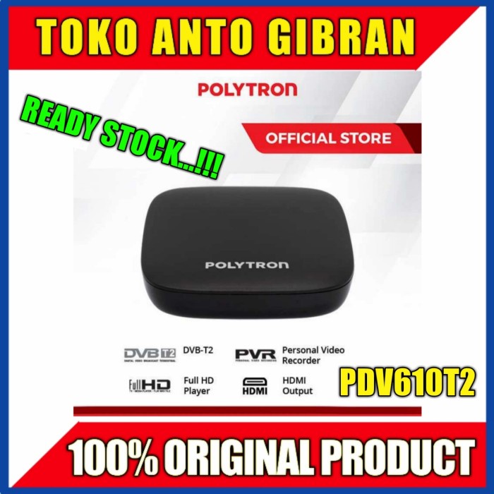 [Original] Set Top Box Digital Tv Polytron Diskon